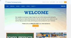 Desktop Screenshot of catholicpurchasing.org